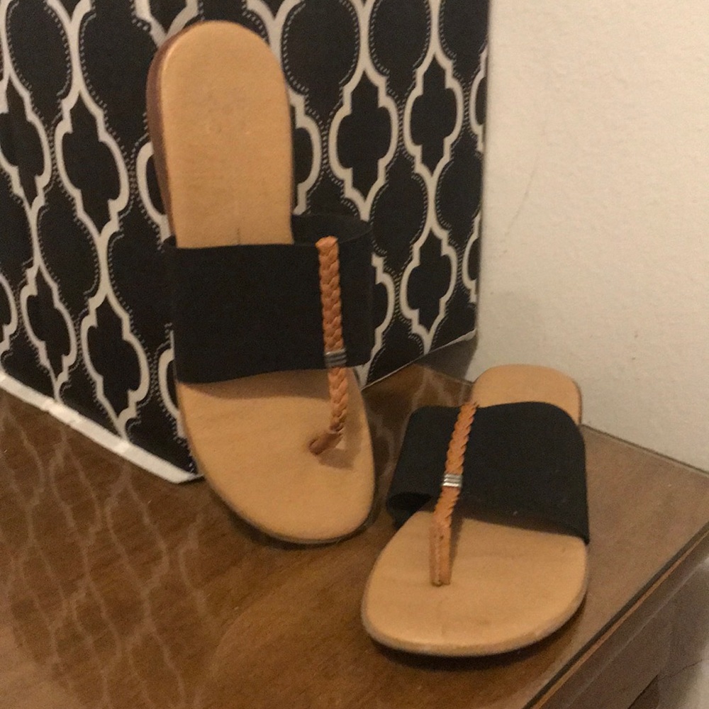 Black Brown xoxo sandal